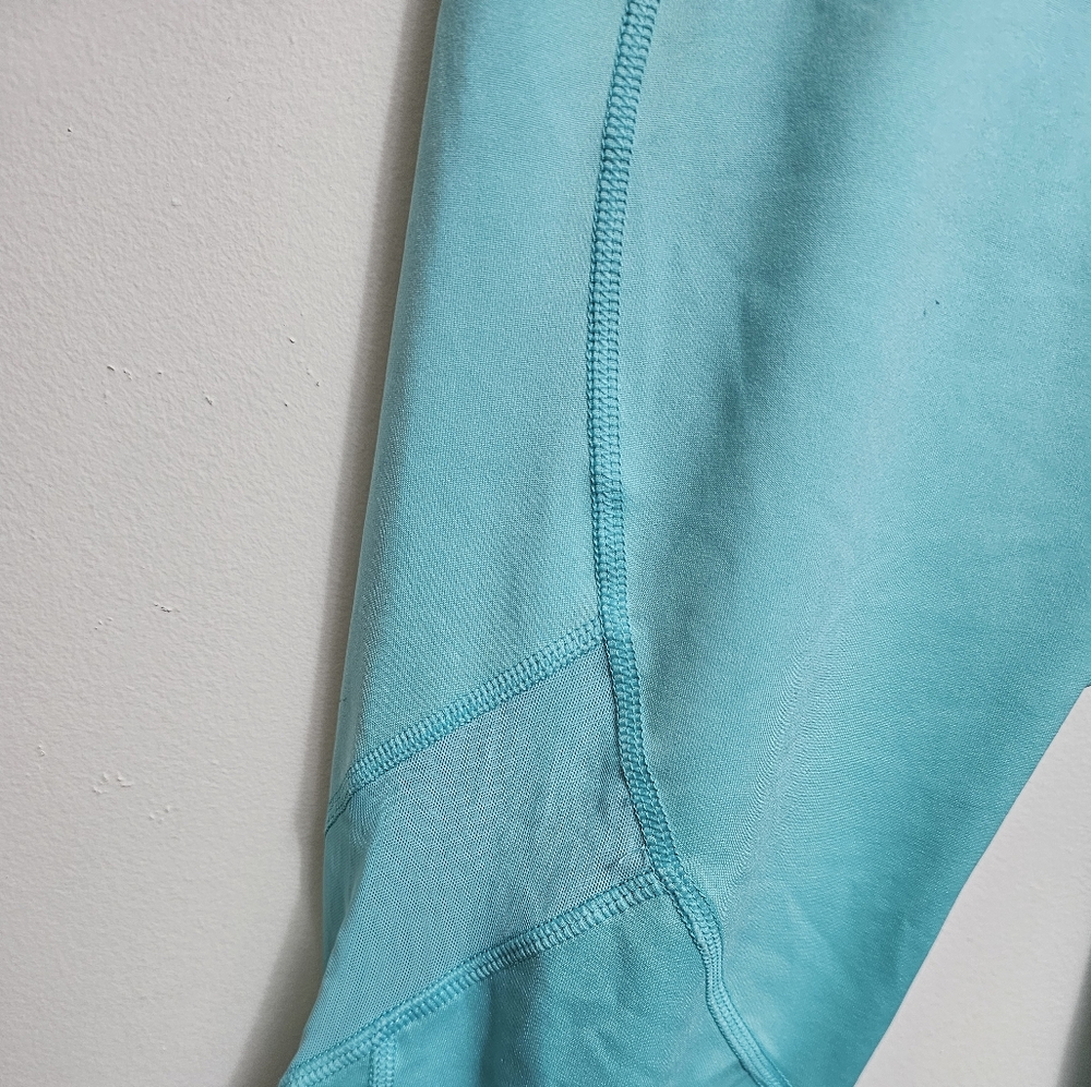 Tek Gear Teal‎ Capri Leggings High Waist Athletic - Picture 2 of 4